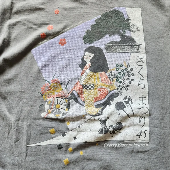 Vintage Gray Graphic Tee - Picture 3 of 7